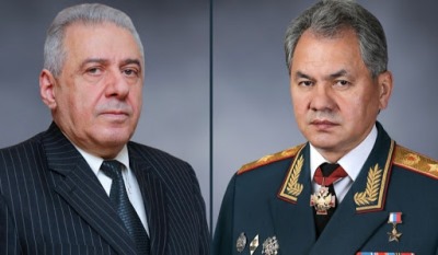 Russian defense minister discusses Karabakh situation with Armenian counterpart