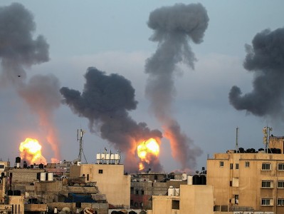 Israel speaks about its strikes on Gaza Strip building, where media representatives were located