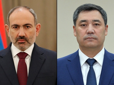 Armenia’s Pashinyan has phone talk with Kyrgyzstan President