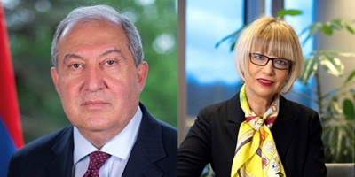 Helga Maria Schmid to Armenia President: OSCE will continue to be vocal about return of all Armenian POWs