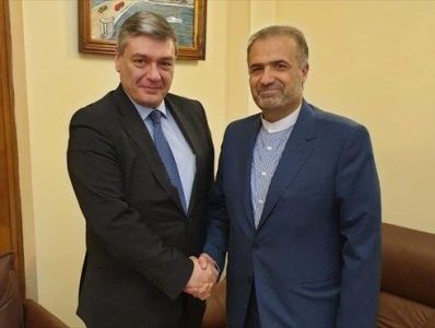 Russia MFA official, Iran ambassador discuss situation on Armenia-Azerbaijan border