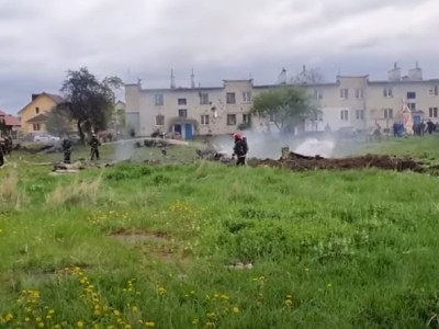 Բելառուսում «Յակ-130» ինքնաթիռի կործանման հետեւանքները նկարահանվել են