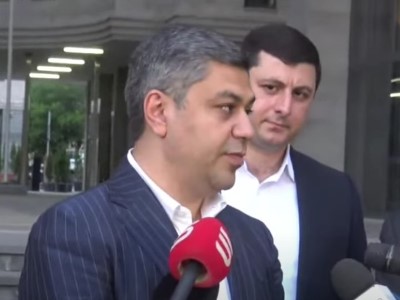 Armenia opposition alliance's candidate for PM provides details of meeting with acting FM