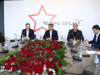 Блок «Честь имею» призвал объединить усилия против антигосударственных действий  властей Армении