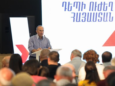 Ex-President Kocharyan: Armenia can be put back on path of development