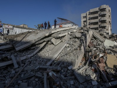 Hamas says rockets at Israel fired from outside populated areas