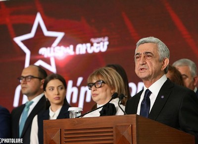 Newspaper: Armenia 3rd President Sargsyan intensively engaged in election campaign