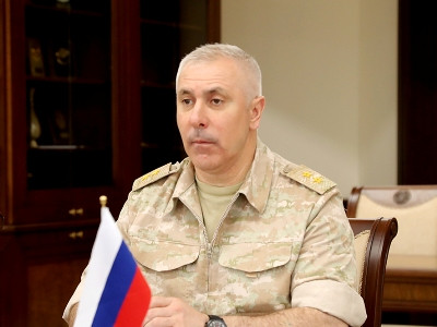 Armenian acting defense minister meets Russian peacekeeping mission chief