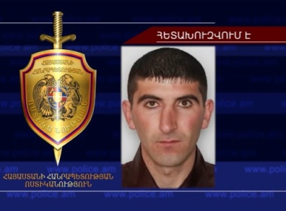 30-ամյա Վազգեն Մկրտչյանը հետախուզվում է ոստիկանության Արթիկի բաժնի կողմից
