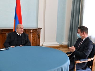 Armenia President, France Ambassador discuss situation on Armenian-Azerbaijani border