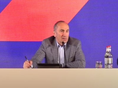 Kocharyan: I have to ask people how it happened that overwhelming majority elected this leader