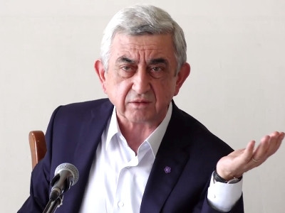Armenia ex-President Sargsyan: There can be no talk of corridor for Azerbaijan