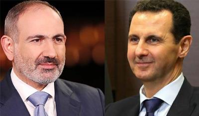 Nikol Pashinyan sends congratulatory message to Bashar al-Assad