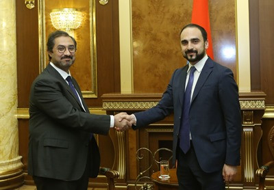 Armenia acting Deputy PM receives Masdar representatives