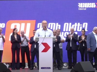 Robert Kocharyan: If Armenia wants to be respected, it needs to have its Armed Forces