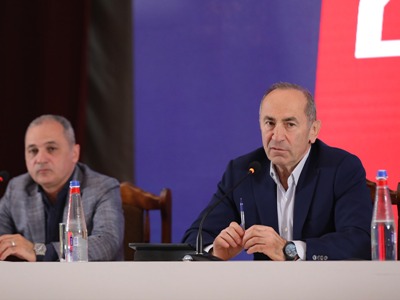 Armenia 2nd President says his bloc is against vendettas, supports justice