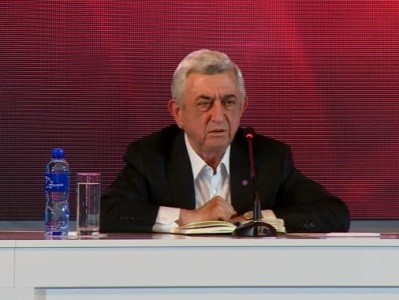 «Լկտին էդպիսին է․ եթե բերանին չես տալիս, նորից սկսում է իր բերանի կեղտը շաղ տալը»․ Սերժ Սարգսյան