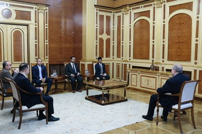 «Նոր ծրագրեր ենք ակնկալում». Արմեն Սարգսյանն ընդունել է «Մասդար» ընկերության ներկայացուցիչներին