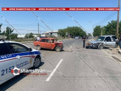 Խոշոր վթար՝ Արարատի մարզում. բախվել են Toyota Rav-4-ն ու «Ջորին». կան վիրավորներ