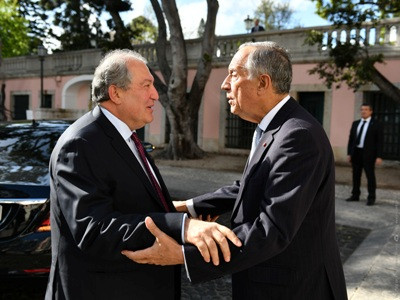 Armenia President congratulates Portuguese counterpart on National Day of Portugal
