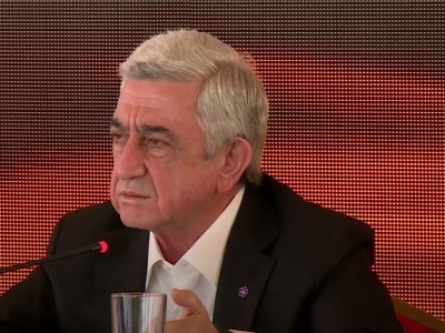 Armenia 3rd President states when country's security system began to collapse
