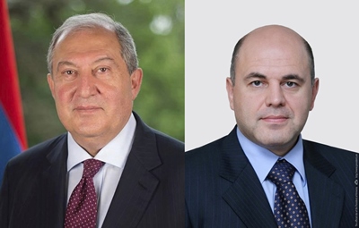 Հայաստանն ու Ռուսաստանը կապված են ռազմավարական գործընկերության ամուր հարաբերություններով. ՀՀ նախագահը՝ Միշուստինին