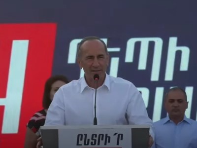 Robert Kocharyan: We're coming to shape the future
