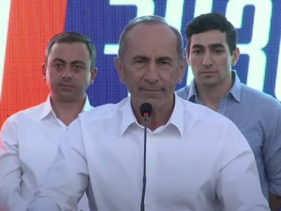 Robert Kocharyan: "Armenia" bloc needs to free the country of apartheids