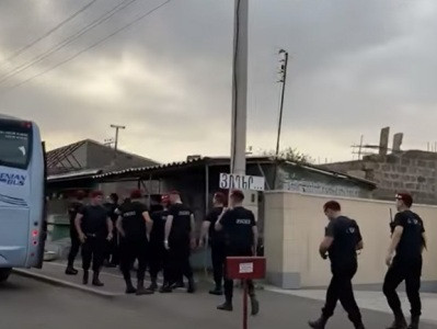 Large number of Armenia Police forces heading to Syunik Province