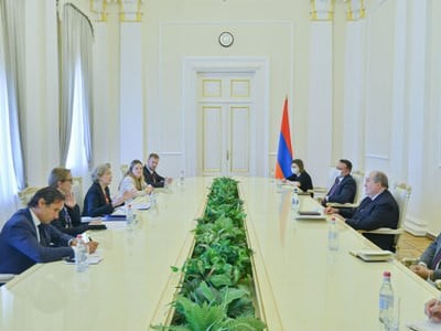 Armenia President to OSCE PA election observation delegation: There is tension in political atmosphere