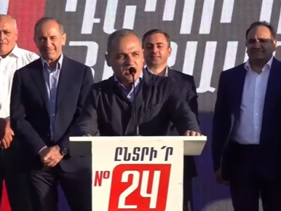 "Armenia" bloc member: Whole state apparatus is trying to create impression that Pashinyan has supporters