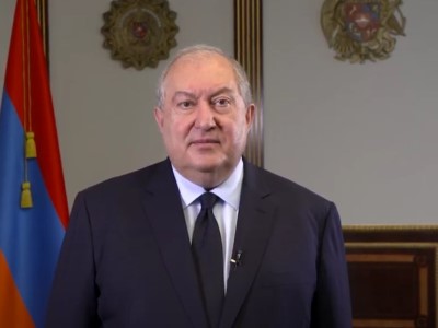 President to Armenia voters: Vote fairly, freely, according to your conscience only