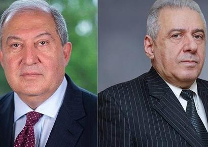ՀՀ նախագահը հեռախոսազրույց է ունեցել Վաղարշակ Հարությունյանի հետ