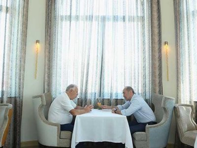 Состоялась встреча Роберта Кочаряна и Сергея Амбарцумяна