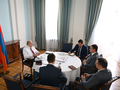 Armenia President receives acting high-tech industry minister