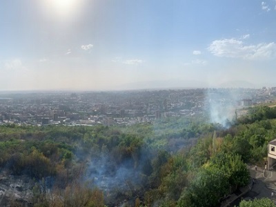 Հեռուստաաշտարակի մոտակայքում բռնկված հրդեհը մարվել է