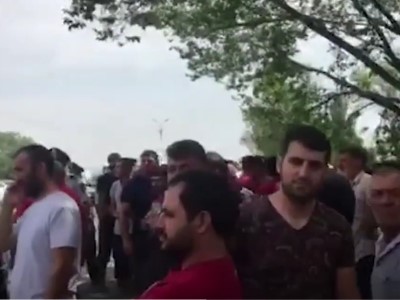 Villagers block Yerevan-Armavir motorway