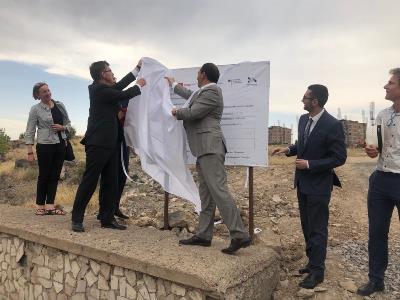 Construction of new shelter for asylum seekers in Armenia kicks off