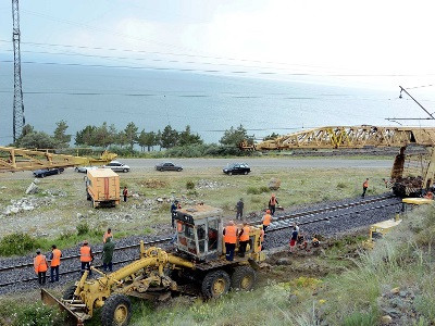 Վատ եղանակի պատճառով ուշացել են Հարավկովկասյան երկաթուղու գնացքները