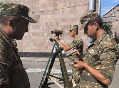 3-րդ զորամիավորման զորամասերից մեկում ճշգրտվել են հրետանային դիվիզիոնի օպտիկական, հետախուզական սարքերը. ՊՆ