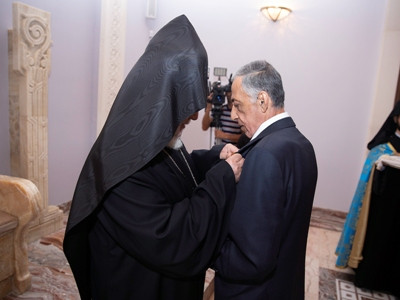 «Սուրբ Սահակ-Սուրբ Մեսրոպ» շքանշան է շնորհվել դատավոր  Հրաչիկ Սարգսյանին