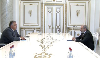 Armenia acting PM hosts CEO of Flagship Pioneering and Moderna Therapeutics Noubar Afeyan