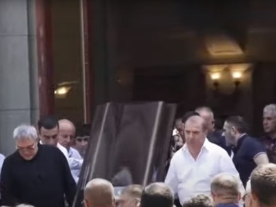 Djivan Gasparyan's body seen off with applause from Aram Khachaturian Concert Hall in Yerevan