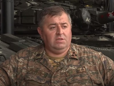 Commander of Armenia Armed Forces' first army corps dismissed