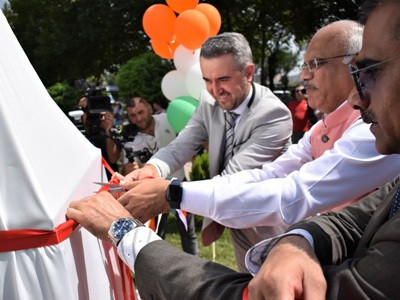 Mahatma Gandhi statue unveiled in Yerevan