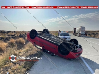 Արագածոտնում իրար են բախվել «Opel Astra»-ն և «Ford Transit»-ը. 1 մարդ տեղափոխվել է «Թալին» ԲԿ