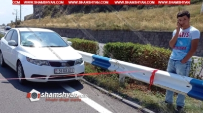Ոստիկանության փոխգնդապետը Սևանում Kia Forte-ով վրաերթի է ենթարկել հետիոտնին. վերջինս տեղափոխվել է հիվանդանոց