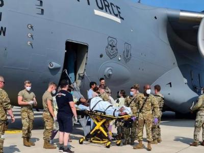 Afghanistan woman gives birth at Germany air base shortly after US military evacuation flight lands