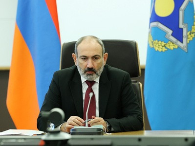 Armenia premier attends CSTO Collective Security Council special session