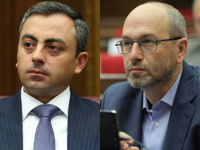 Deputy speaker, opposition MP suffer injuries during Armenia parliament scuffle